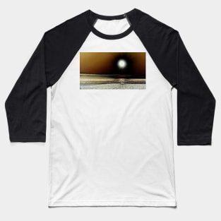 Eerie beach scene Baseball T-Shirt